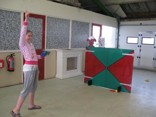 Koppengooien boerderijdieren